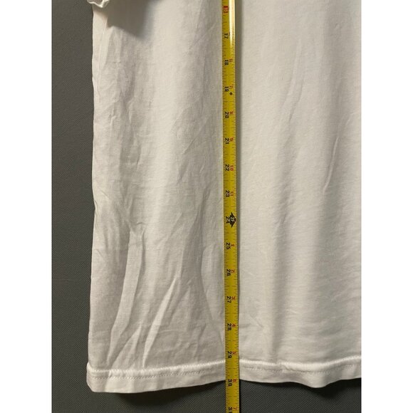 Mens XL Short Sleeve Graphic T Shirt White - Picture 7 of 7